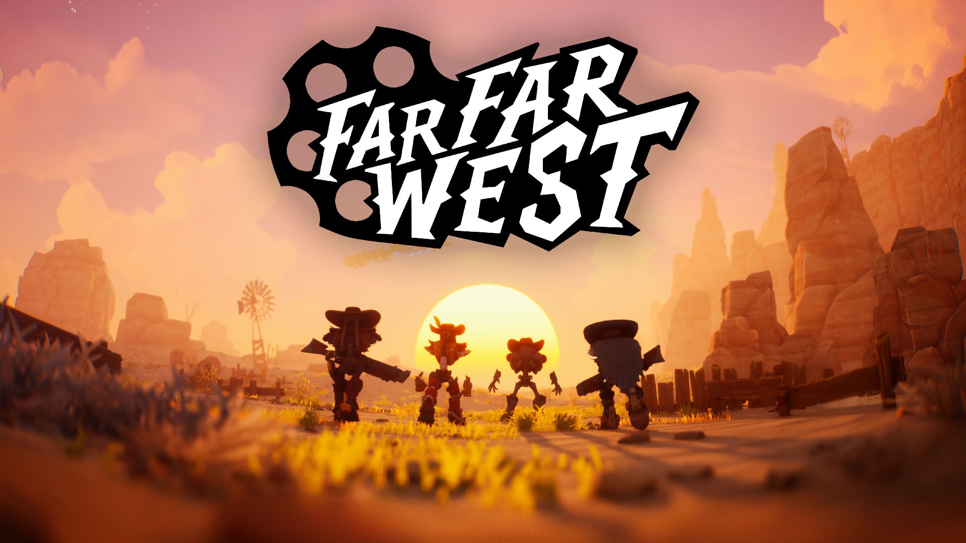 Cover image for Far Far West: A New Cooperative Horde Shooter Set for Early Access Launch