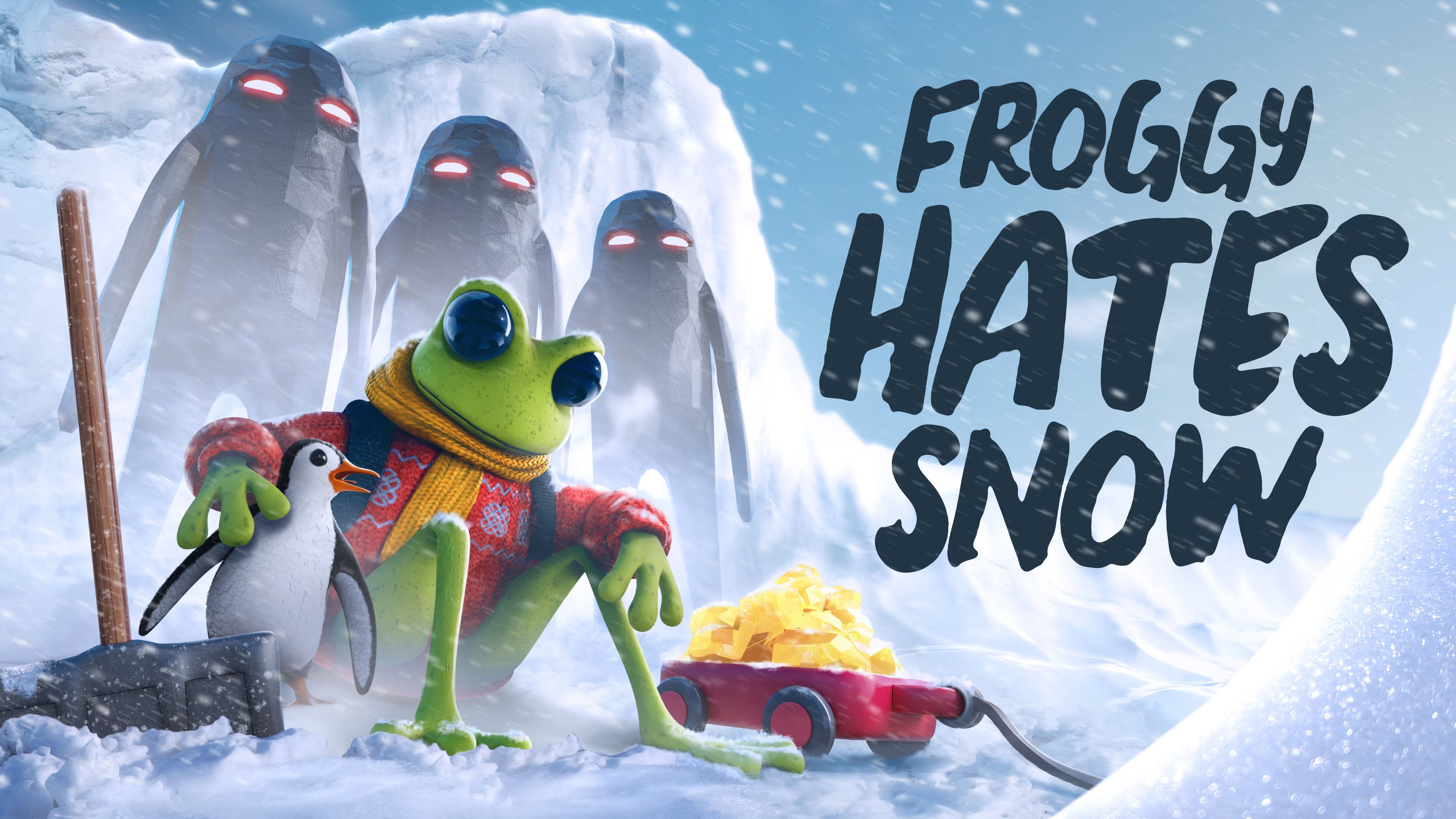 Cover image for Froggy Hates Snow Roguelite Survival Game Launches May 7 on Multiple Platforms