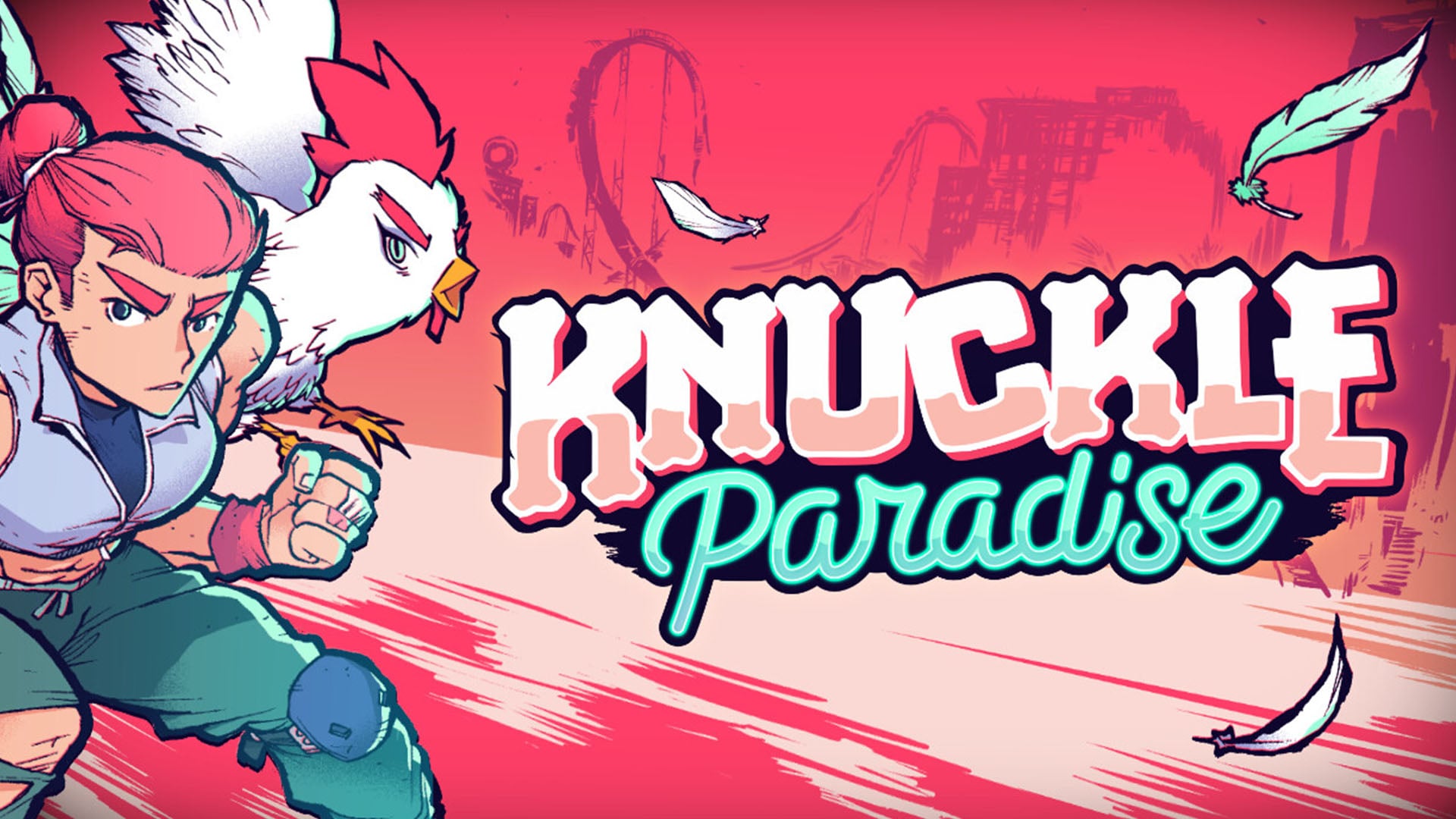 Cover image for Knuckle Paradise: New Pixel Art Combo Action Game Announced for PC by Flying Oak Games