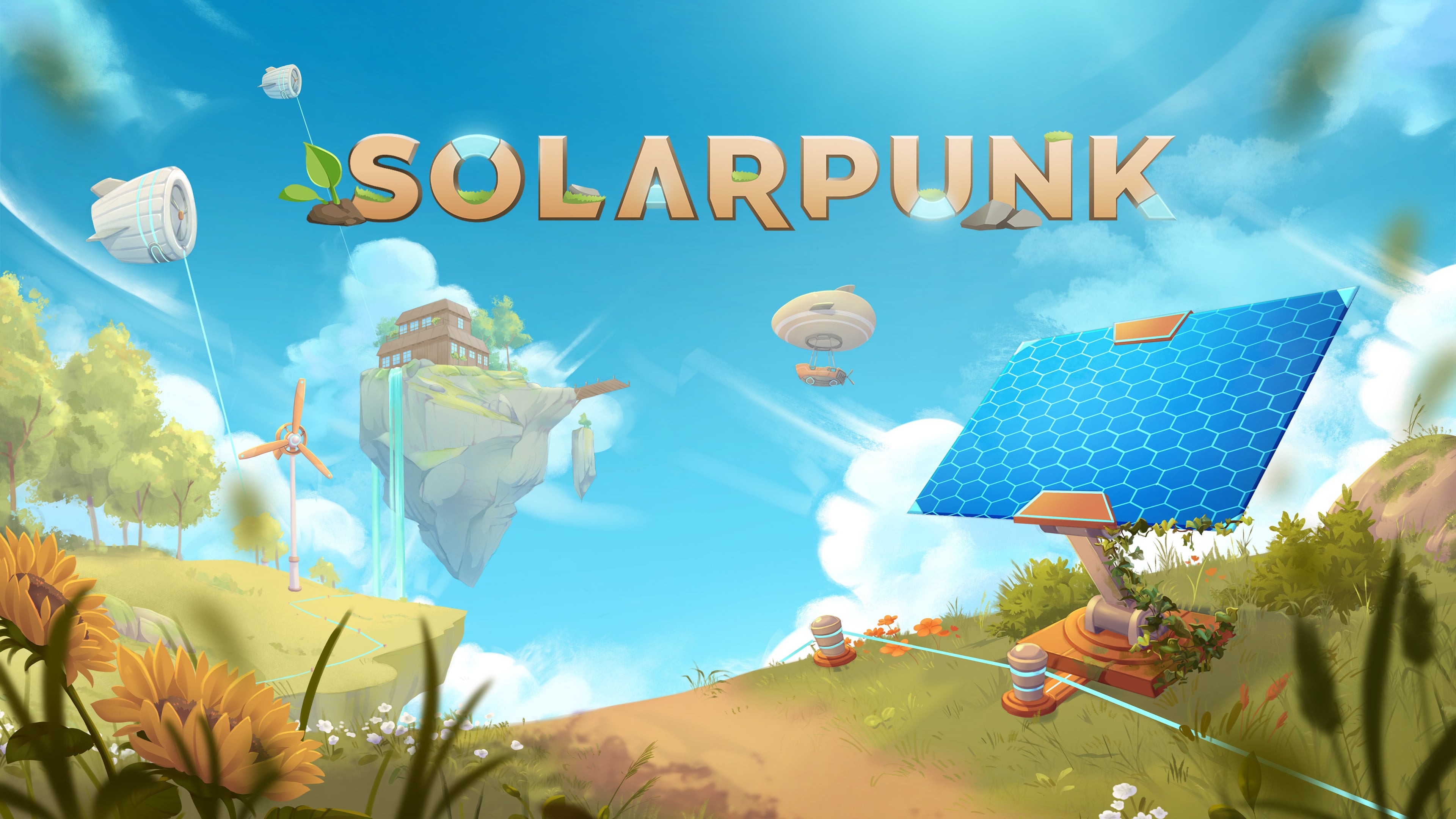 Cover image for Solarpunk: A Tranquil Survival Adventure Set for Multi-Platform Release