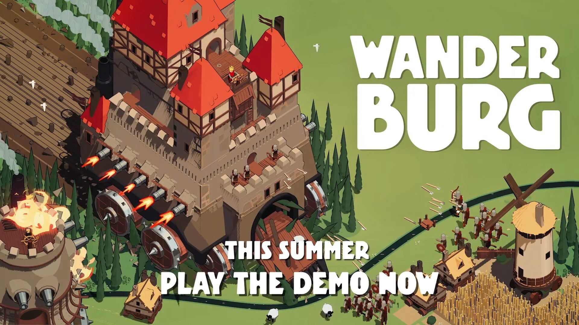 Cover image for Wanderburg Early Access Launches This Summer on Steam