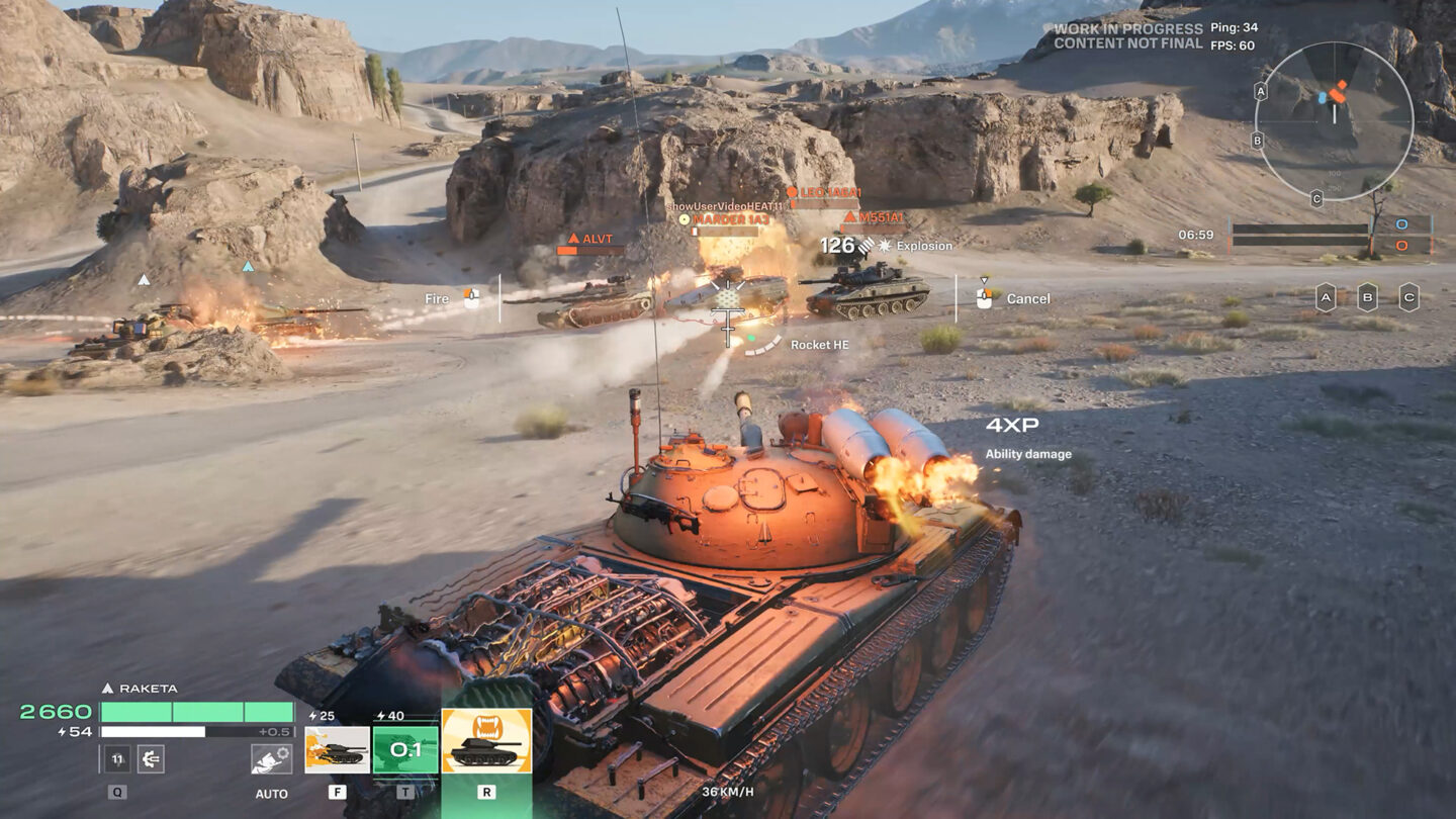 World of Tanks: HEAT closed beta test set for April 16 to 20 - Gematsu