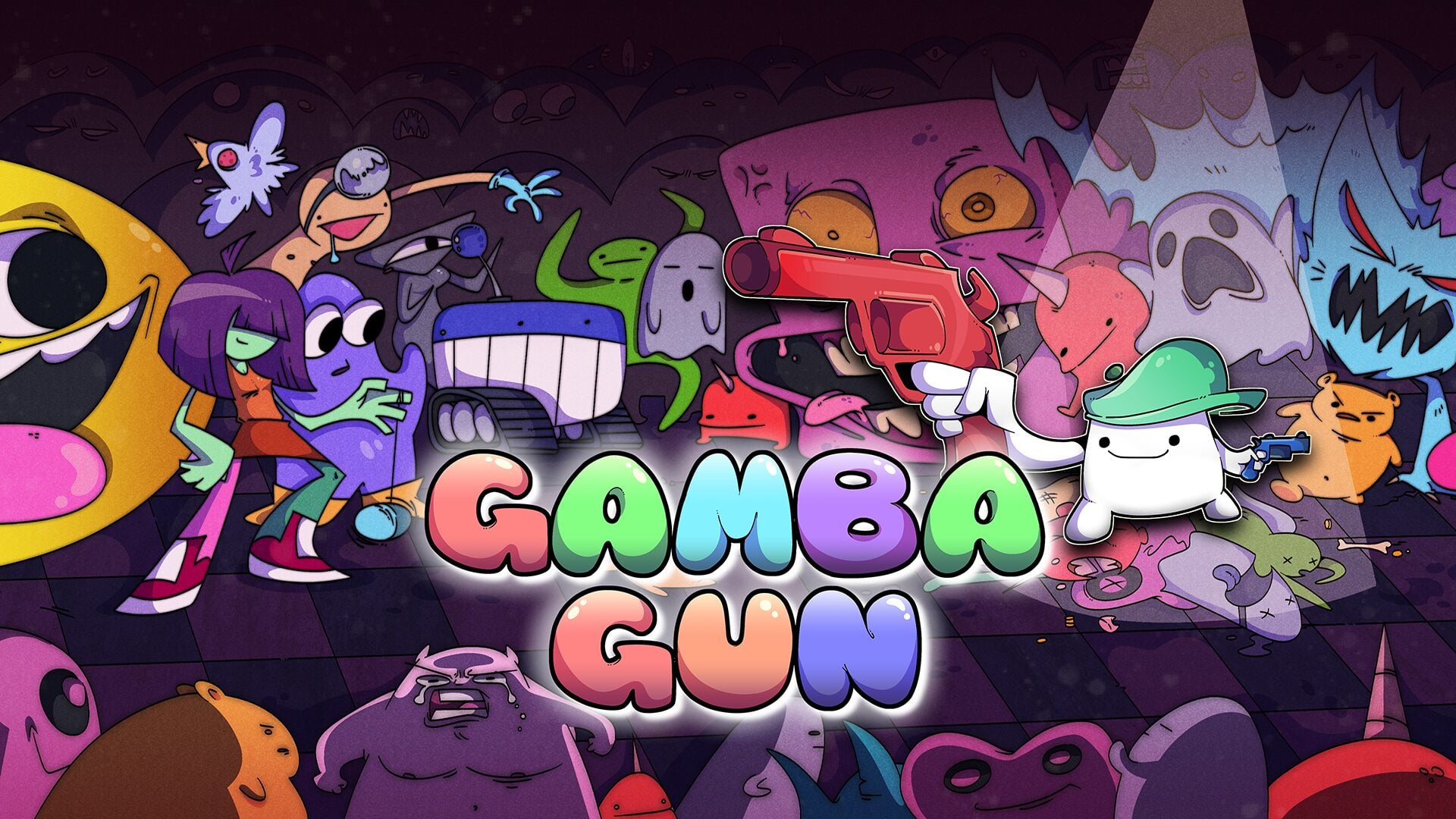 Top-down roguelite shooter Gamba Gun to be published by Astrolabe Games