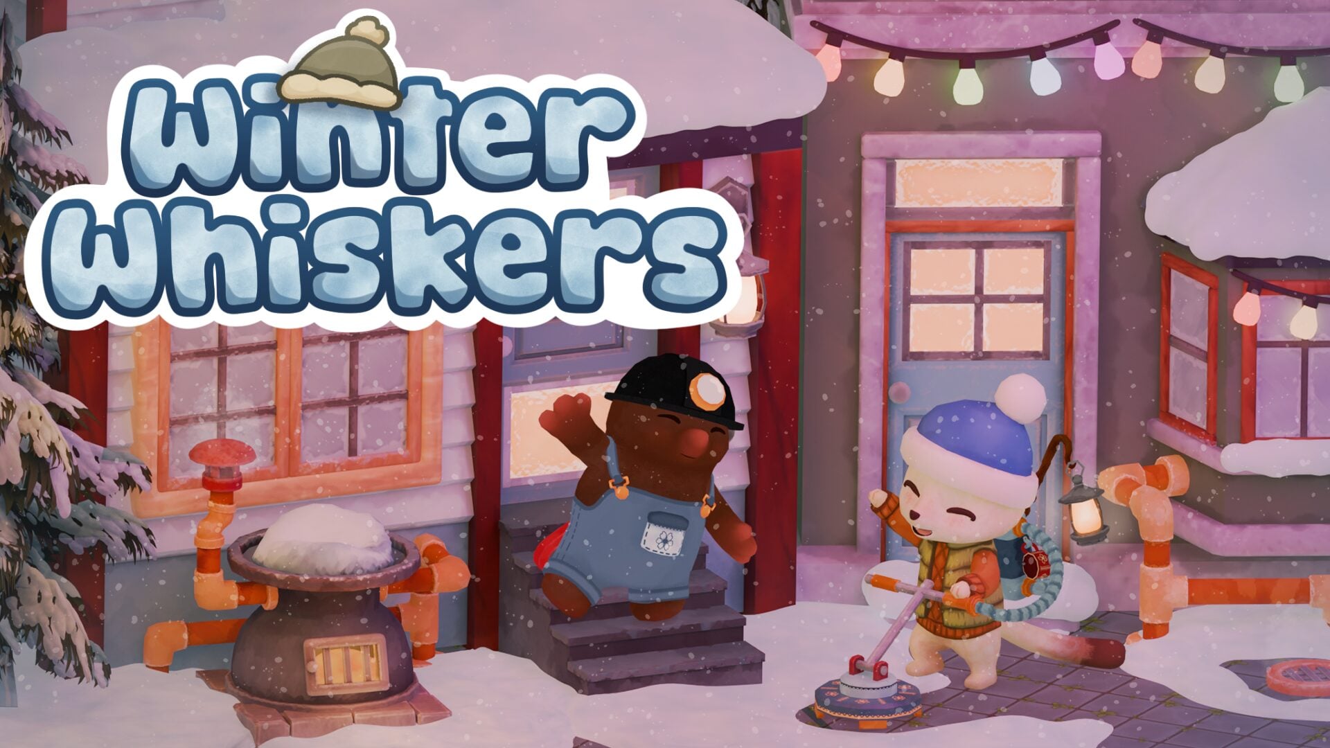 療癒系掃雪模擬遊戲《Winter Whiskers》宣布將於 2026 年推出 PC 版