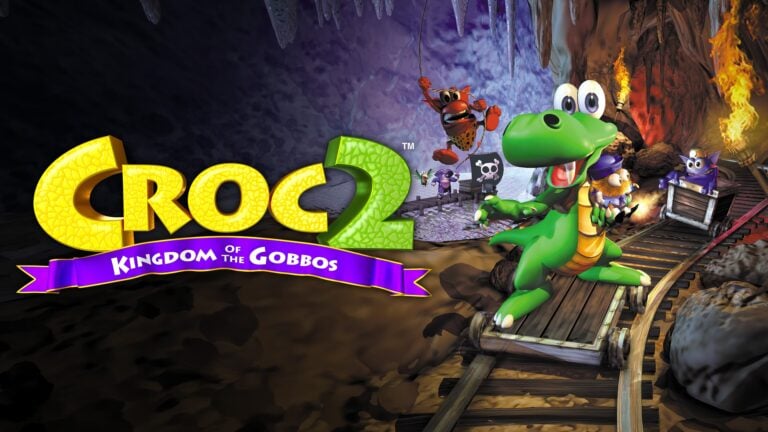 Croc 2 terá edição física para PS5 e Switch 2 na primavera de 2027