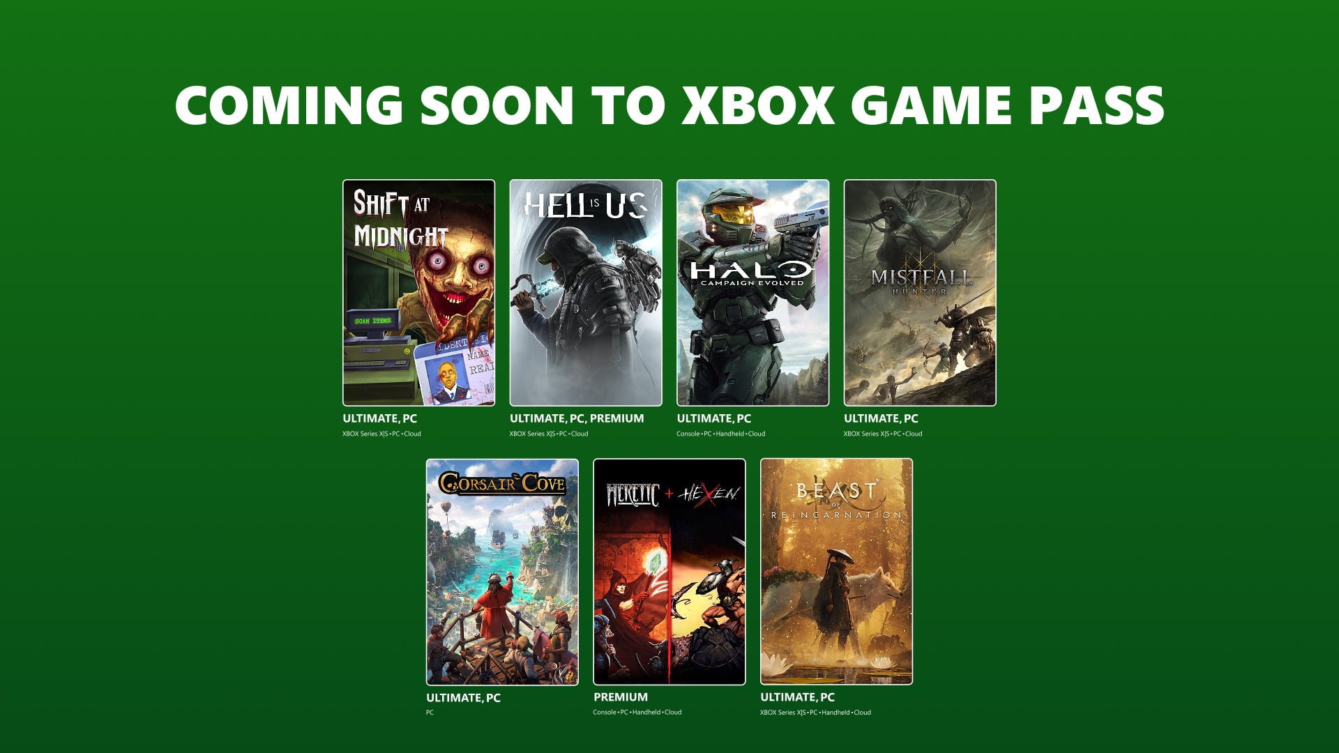 Game Passに『Halo: Campaign Evolved』や『Beast of Reincarnation』などが追加、7月下旬から8月上旬