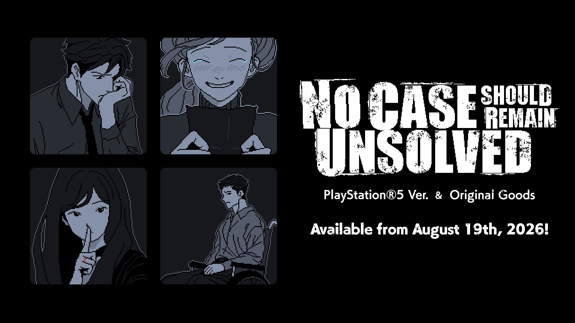 《No Case Should Remain Unsolved》PS5 版 8 月 19 日推出