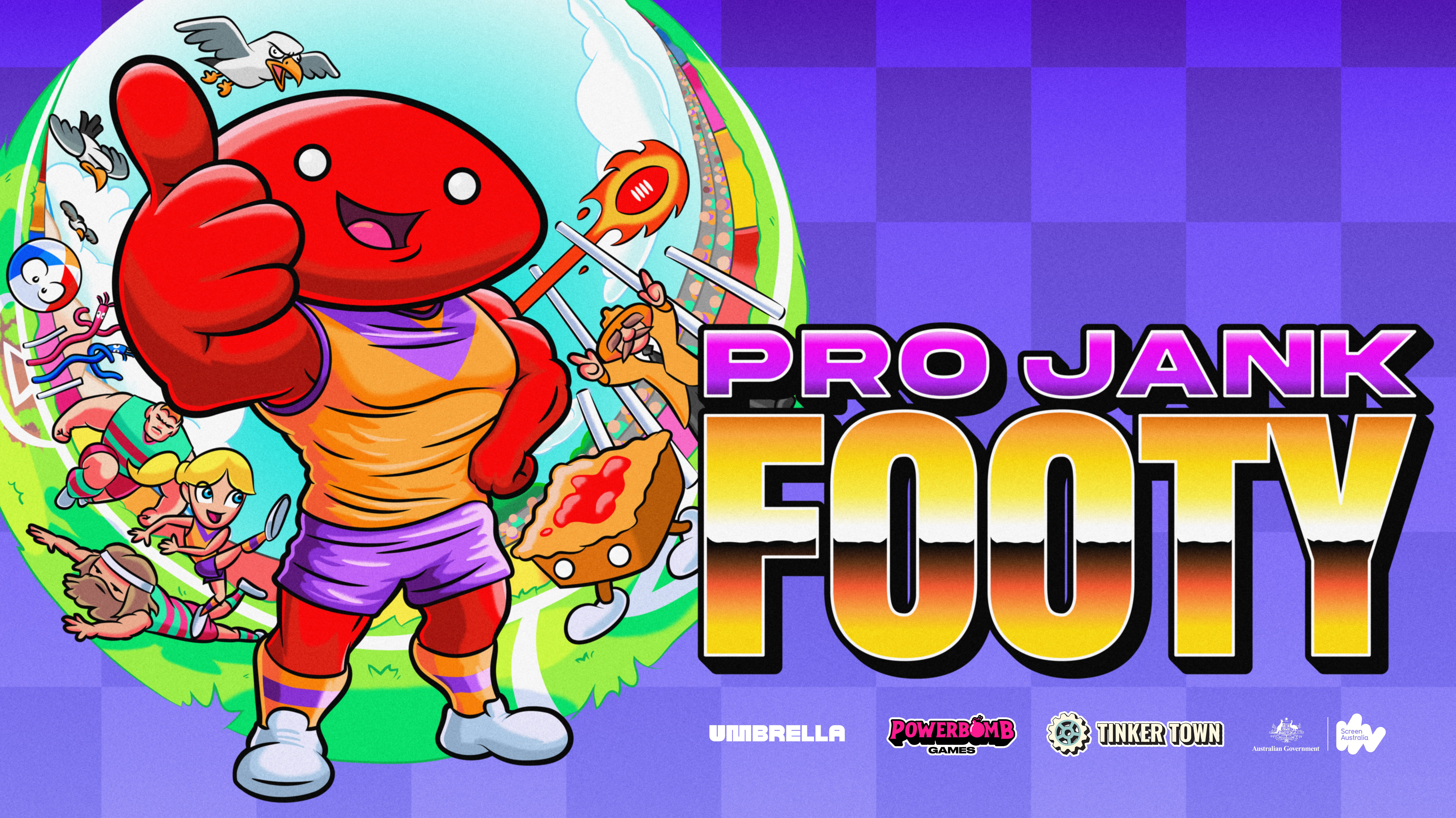 爆笑街機運動遊戲《Pro Jank Footy》將於 8 月 12 日登陸 PS5、Xbox Series、Switch 2、Switch 及 PC