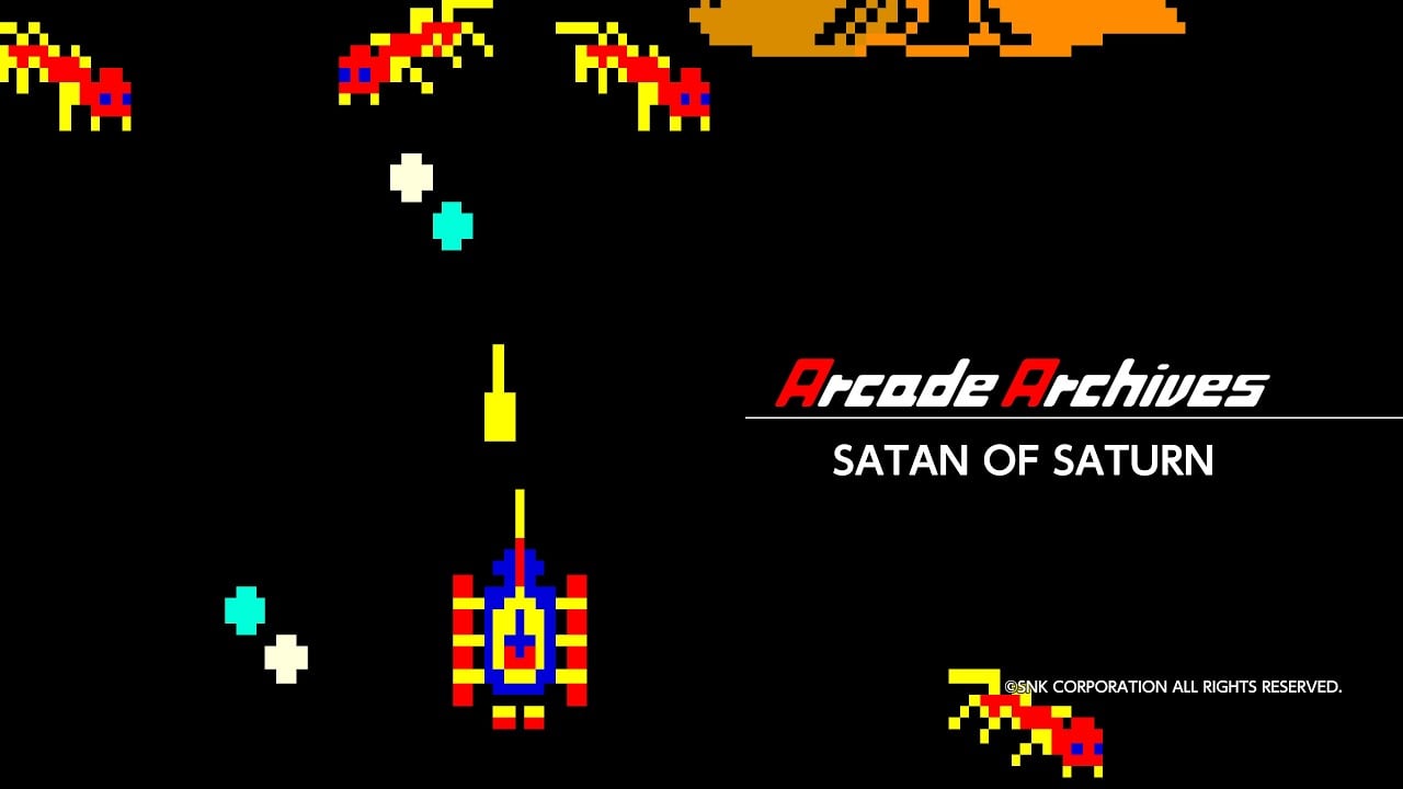Arcade Archives Satan of Saturn launches August 27