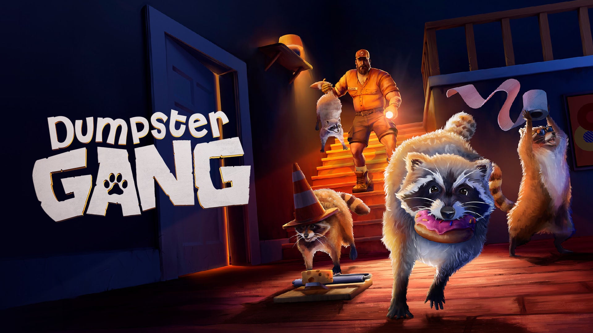 Chaotic co-op sandbox game Dumpster Gang announced for PC