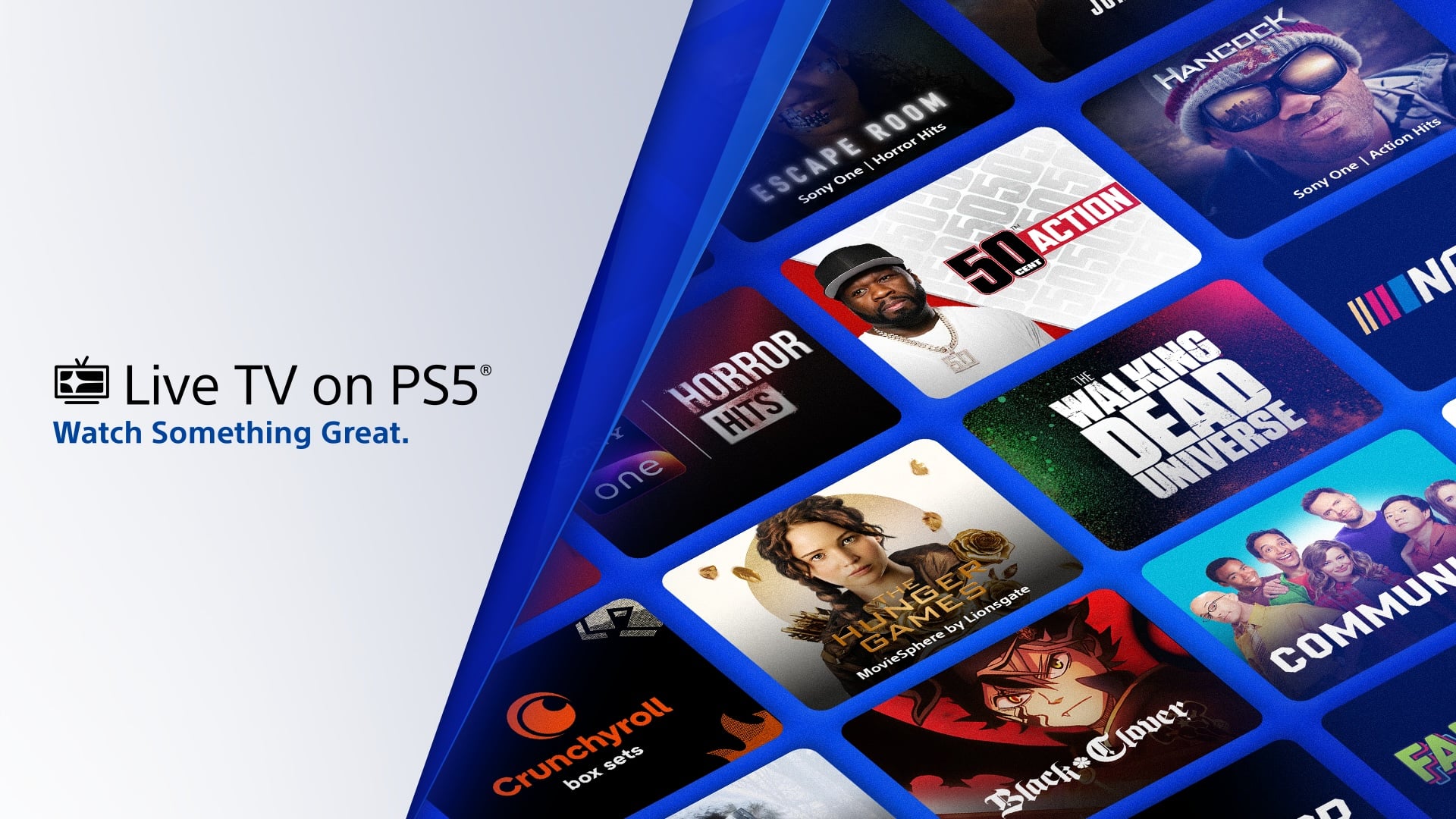 Live TV on PS5 app announced