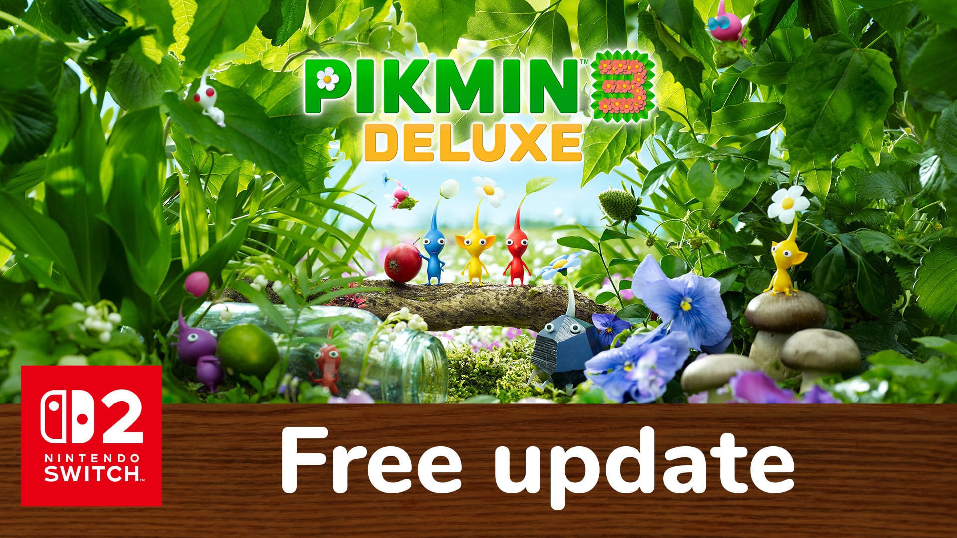 Pikmin 3 Deluxe update for Switch 2 now available