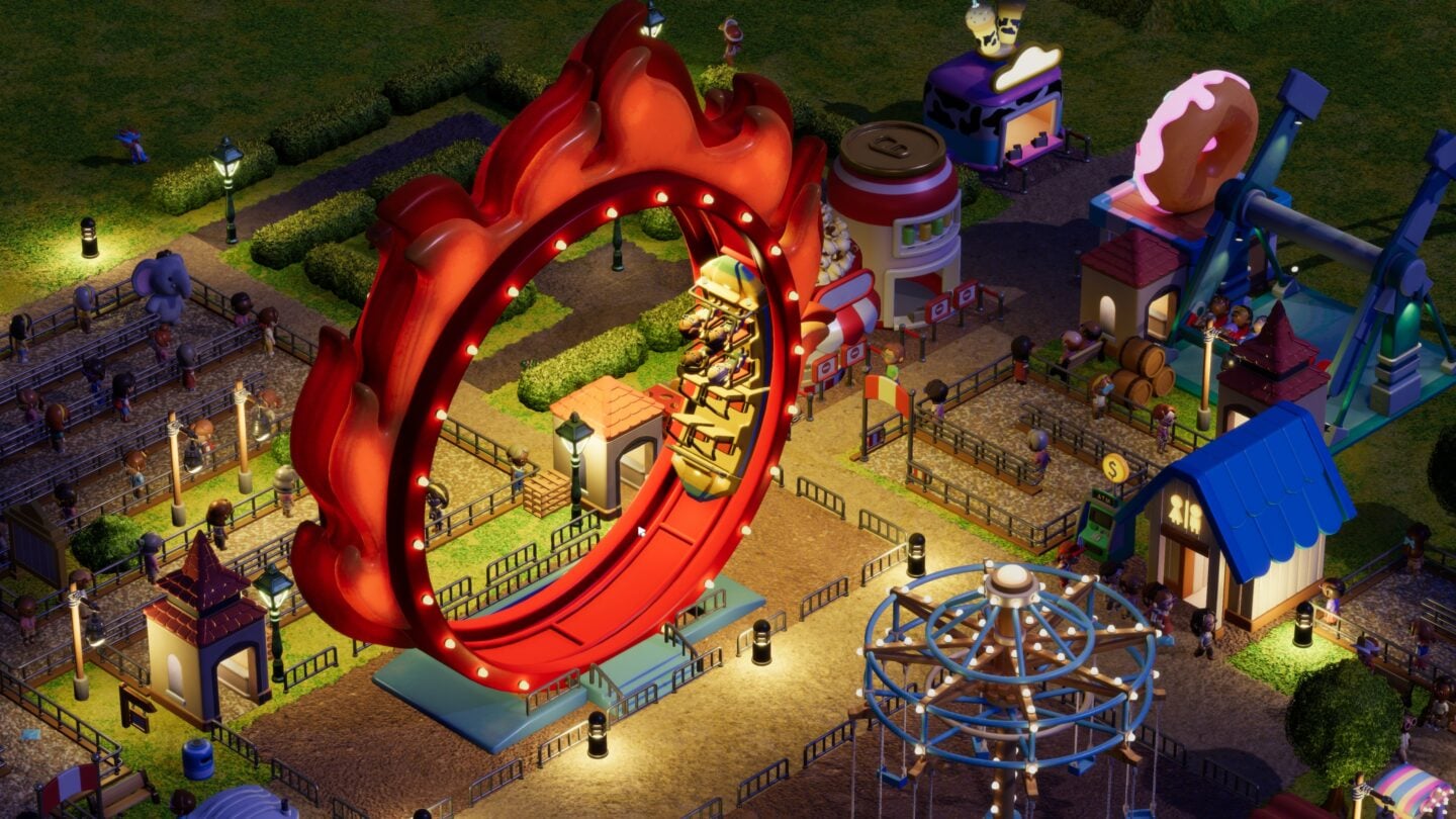 Return Coaster RollerCoaster Tycoon Wonderworks announced for consoles, PC - Gematsu