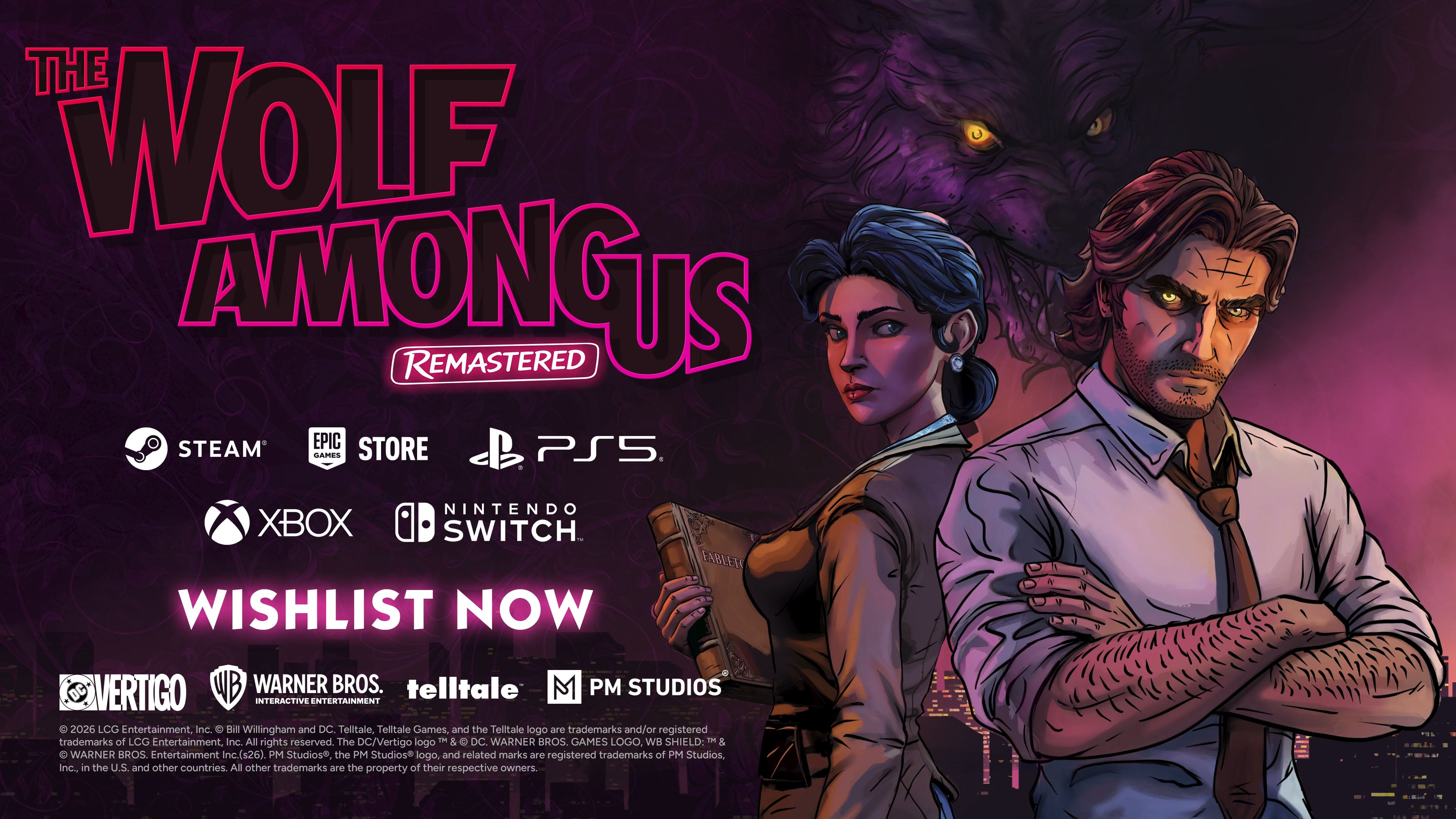 The Wolf Among Us Remastered launches October 29