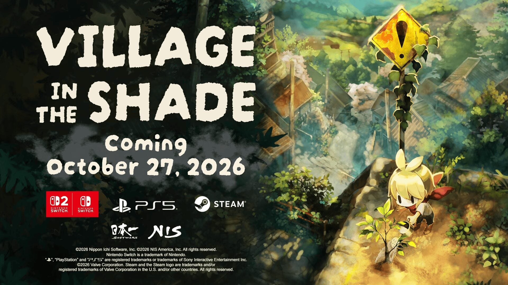 《Village in the Shade》將於 10 月 27 日在西方地區推出
