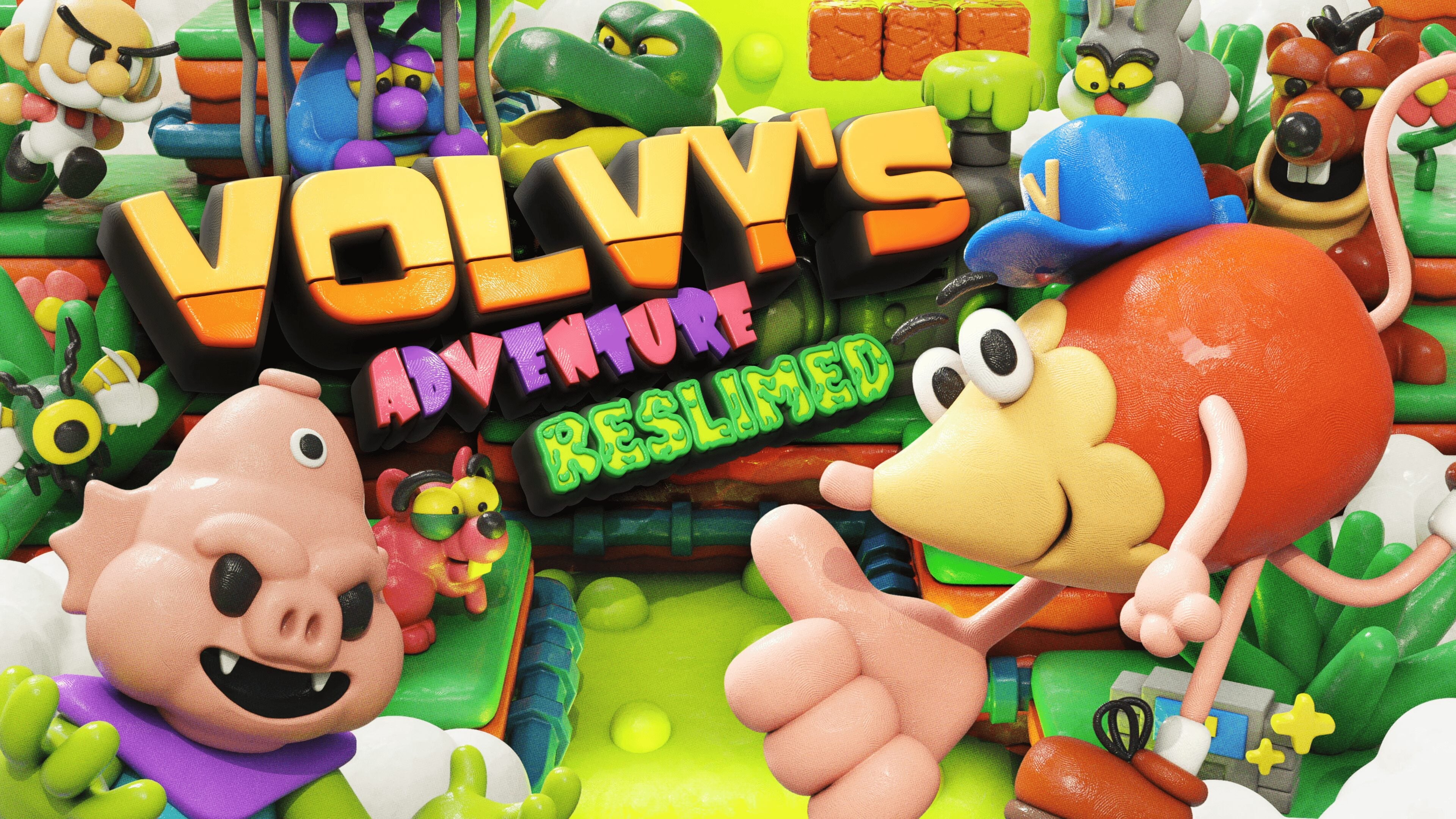 Devolver Digital and doinksoft announce side-scrolling action platformer Volvy’s Adventure: Reslimed for PC