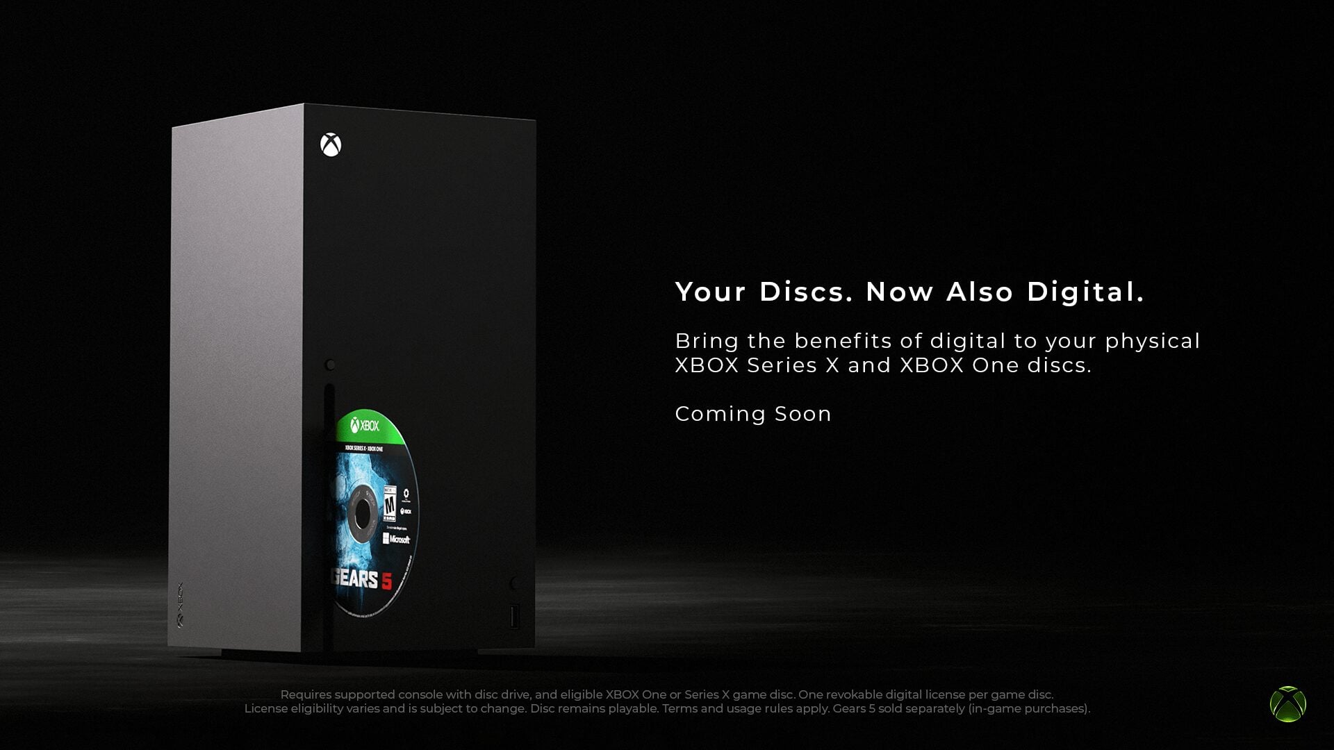 Xbox announces disc-to-digital feature