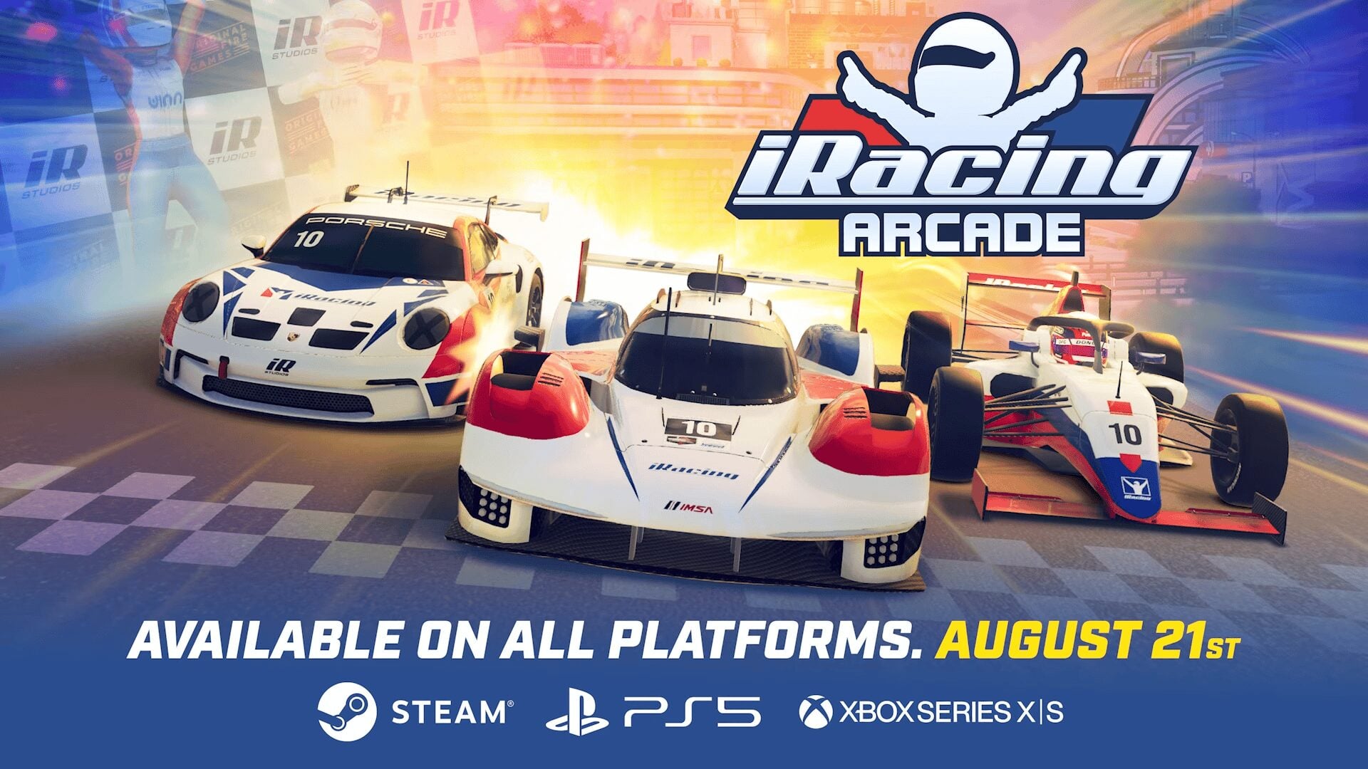 iRacing Arcade لە ٢١ی ئابدا دێتە PS5، Xbox Series