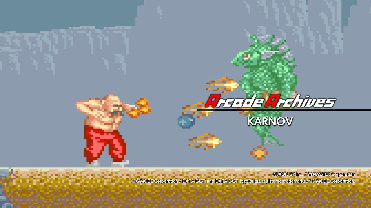 Arcade Archives Karnov launches September 10