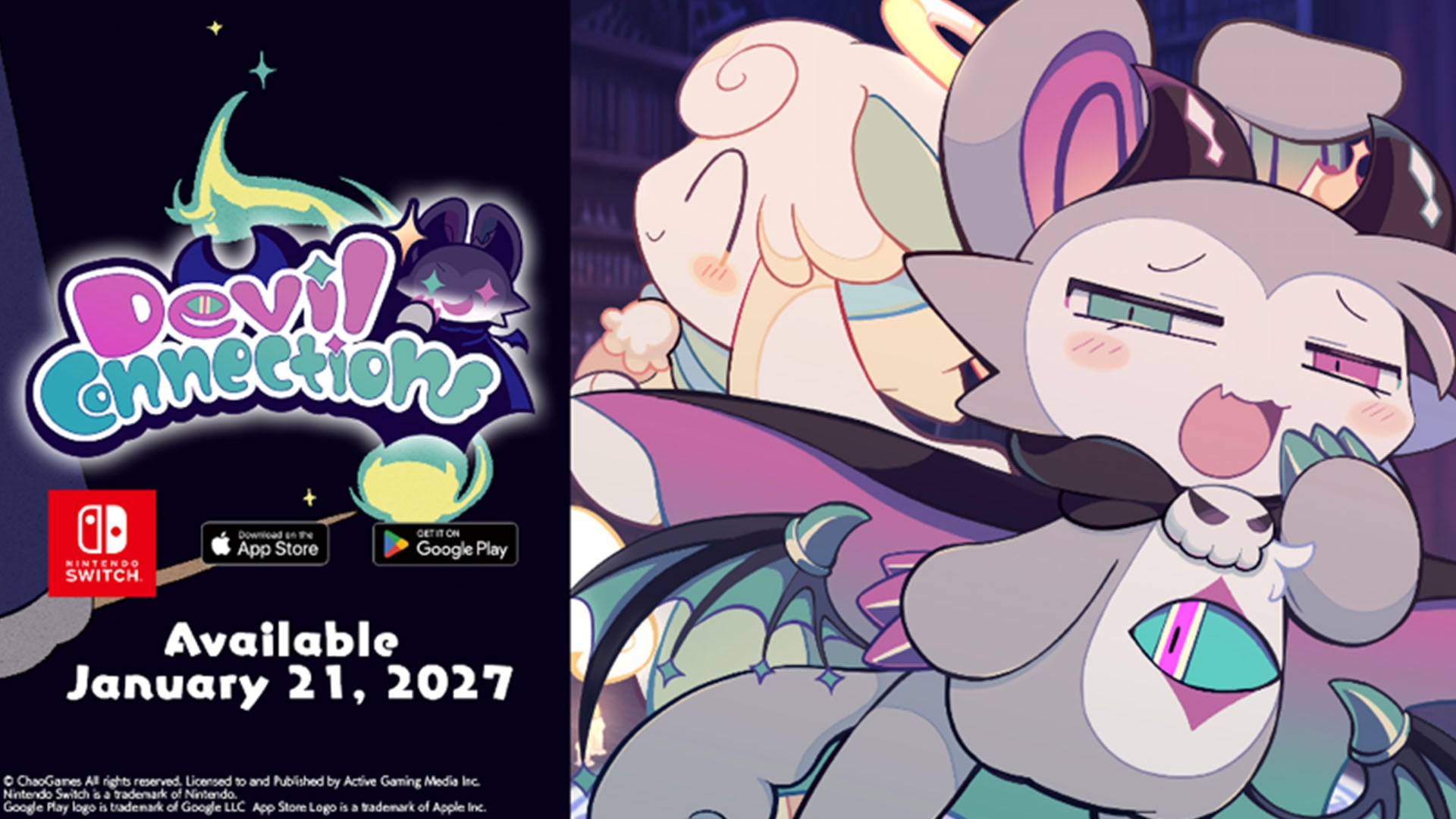 DevilConnection coming to Switch, iOS, and Android on January 21, 2027