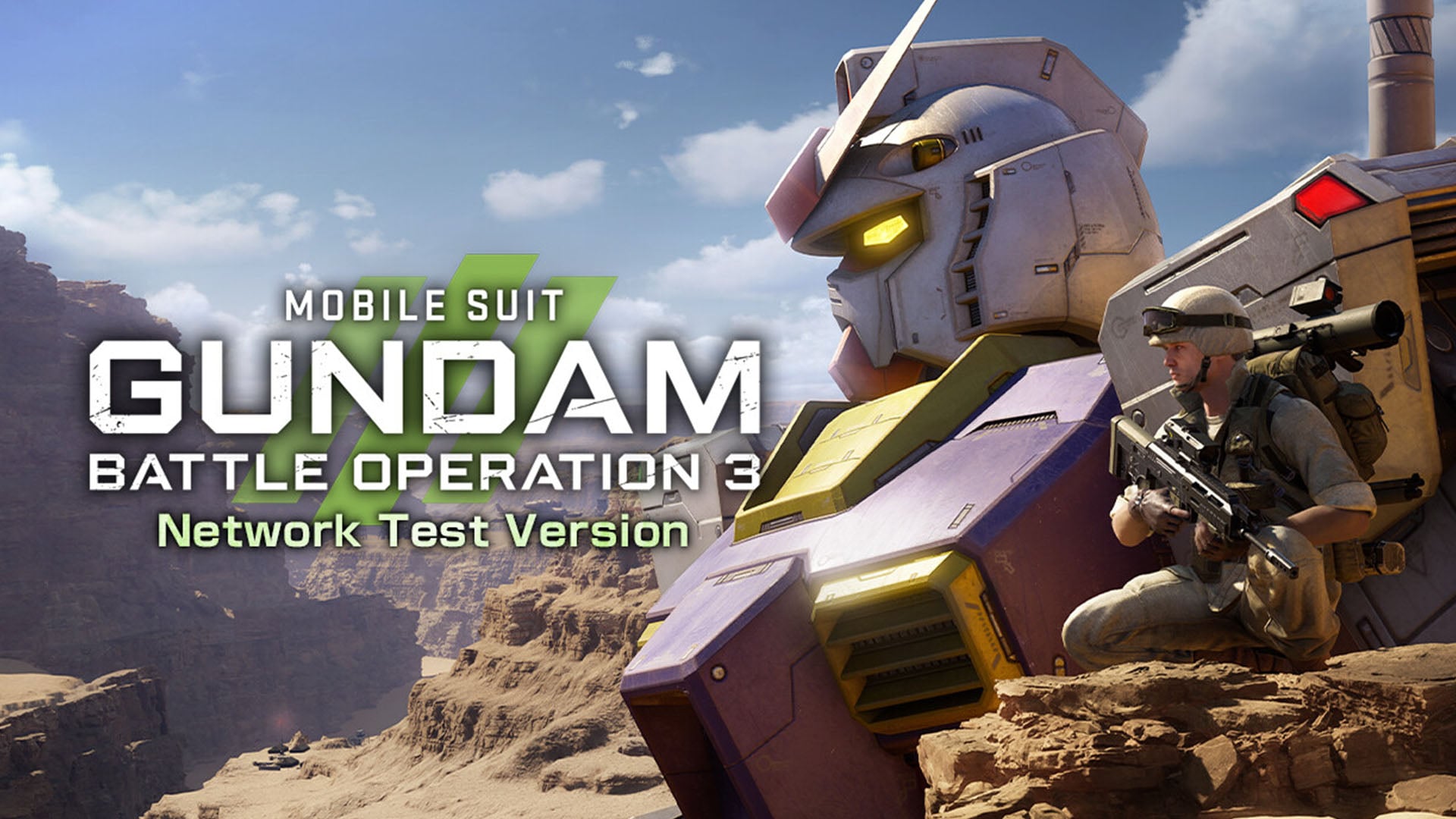 Mobile Suit Gundam: Battle Operation 3 Network Test Version appears on SteamDB