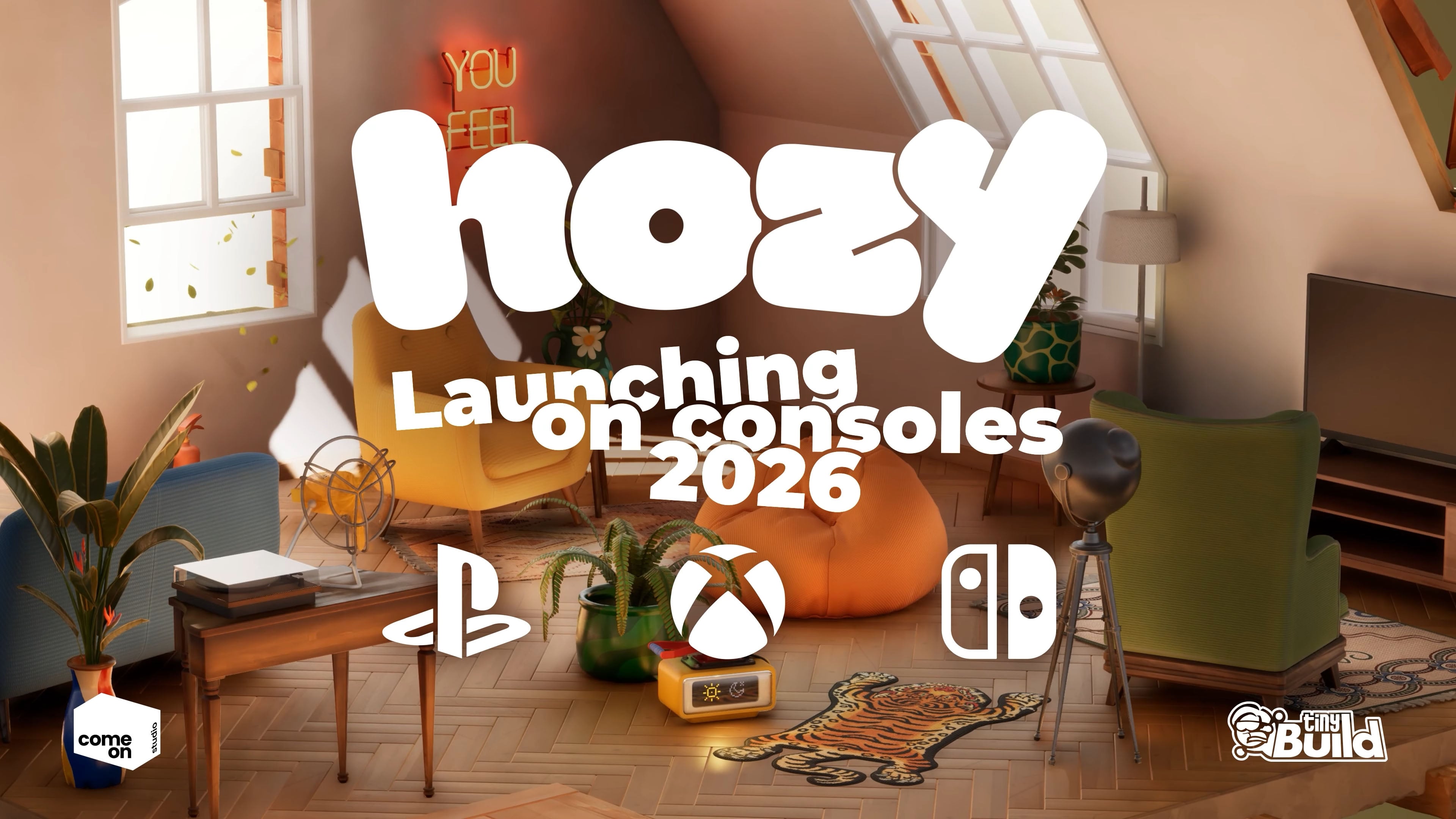 Hozy coming to PS5, Xbox Series, and Switch in 2026; free DLC ‘Hideways’ now available