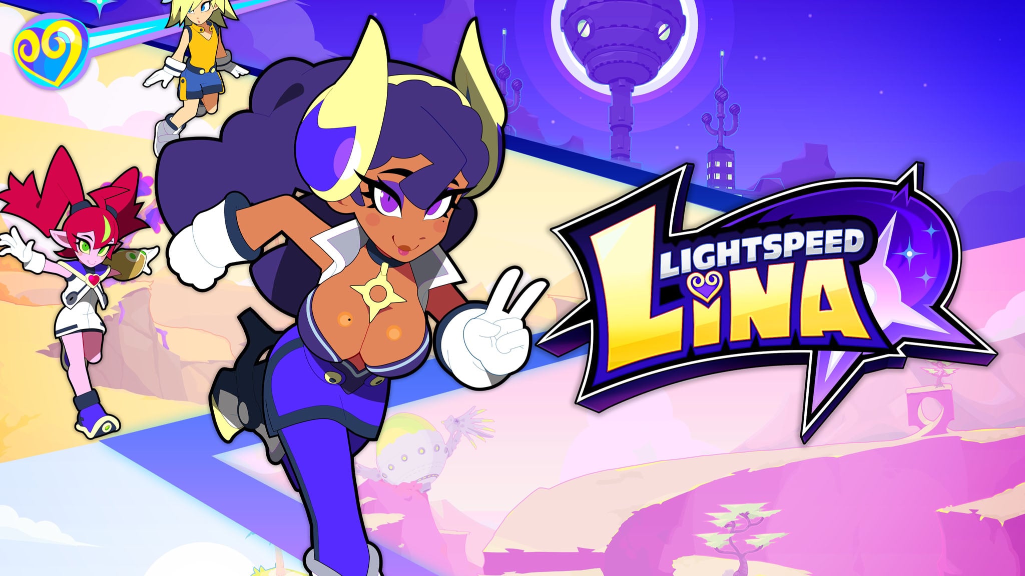Fast-paced 3D action adventure platformer Lightspeed Lina announced for PC