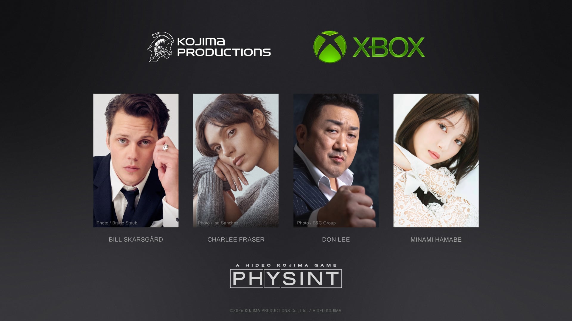 PHYSINT lead to be portrayed by Bill Skarsgard