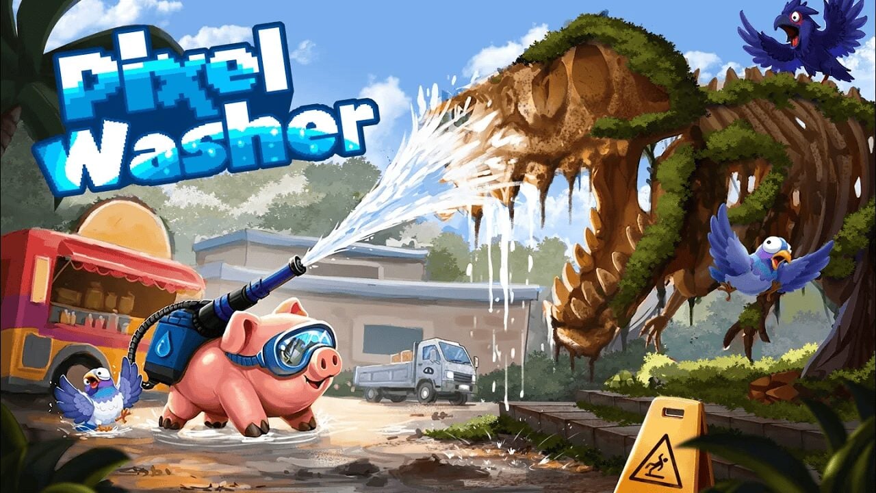 Pixel Washer launches in Early Access for PC on October 15, Switch 2 and Switch in 2027