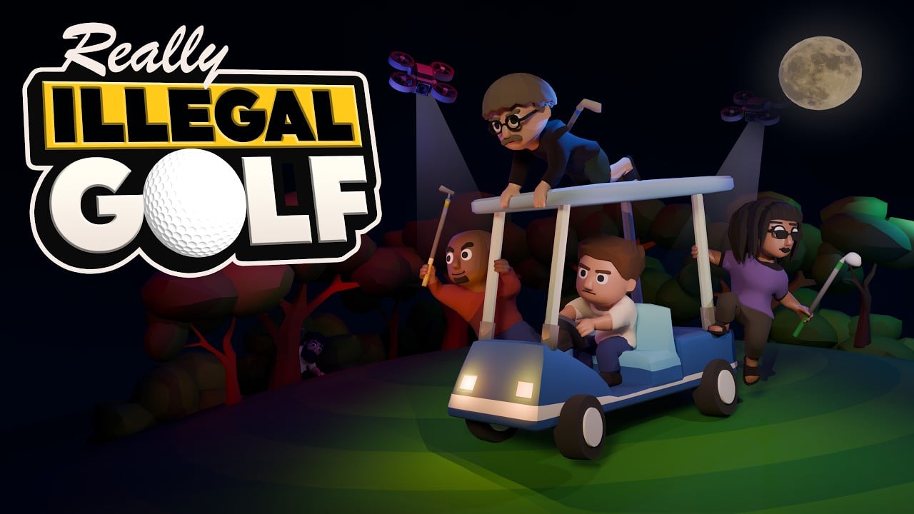 Multiplayer stealth golf game Really Illegal Golf announced for PC