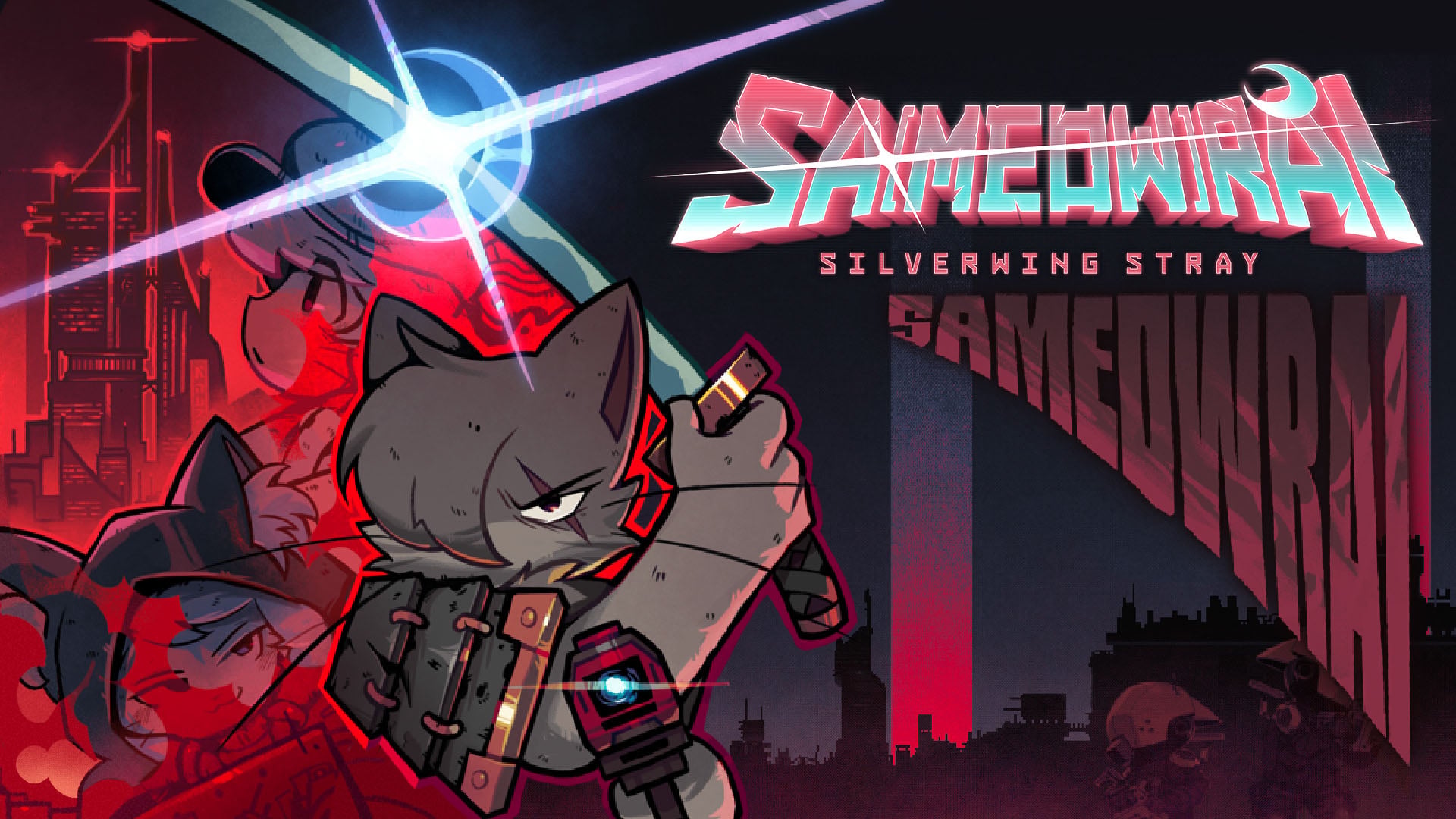 Sa[meow]rai: Silverwing Stray to be published by Happinet