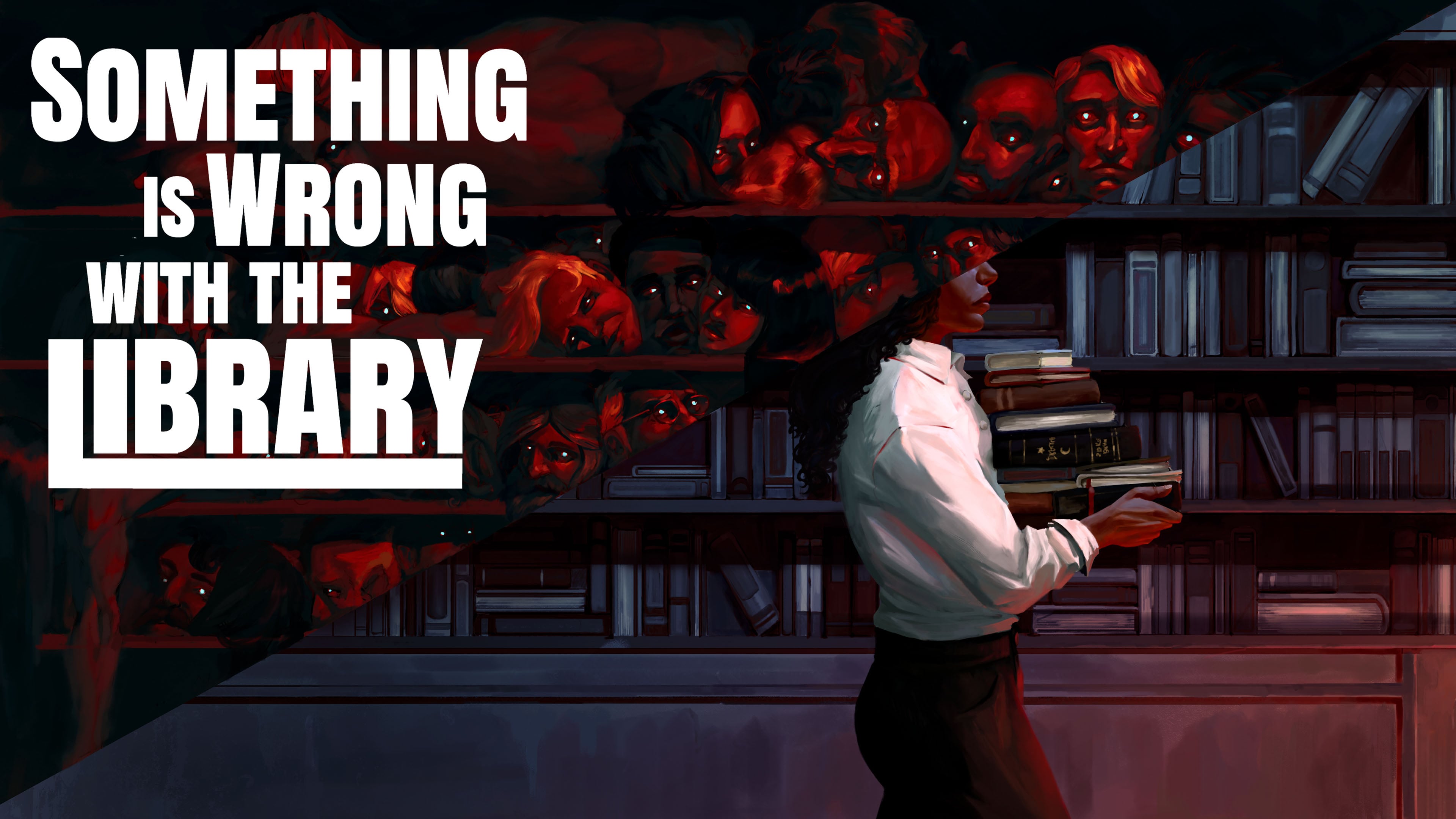 Haunted book sorting simulator Something is Wrong with the Library announced for PC
