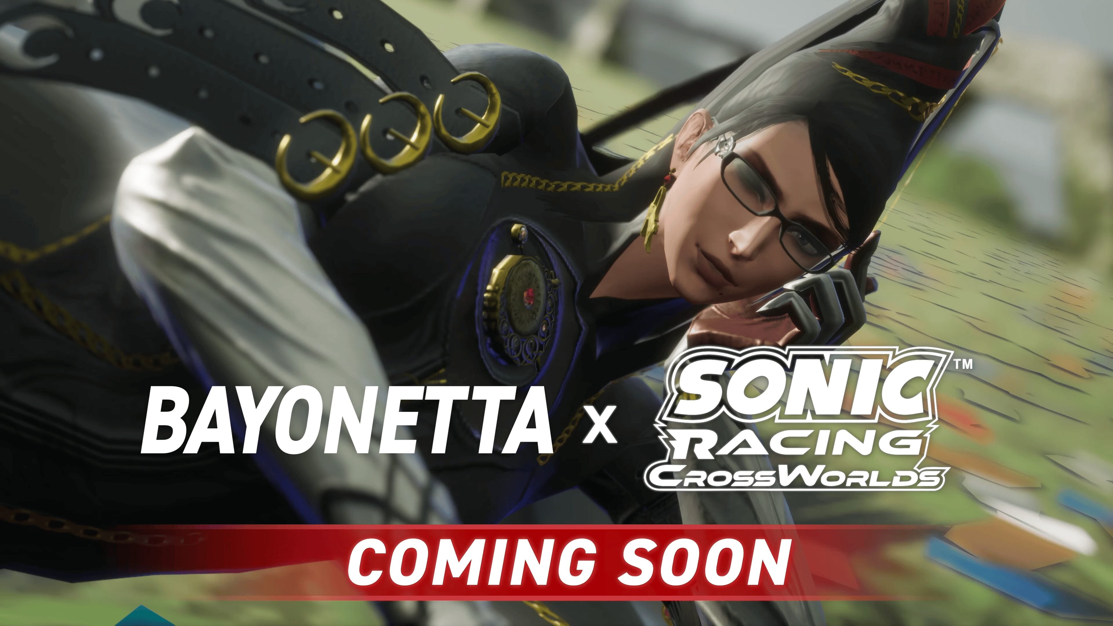 Sonic Racing: CrossWorlds free character update Bayonetta announced
