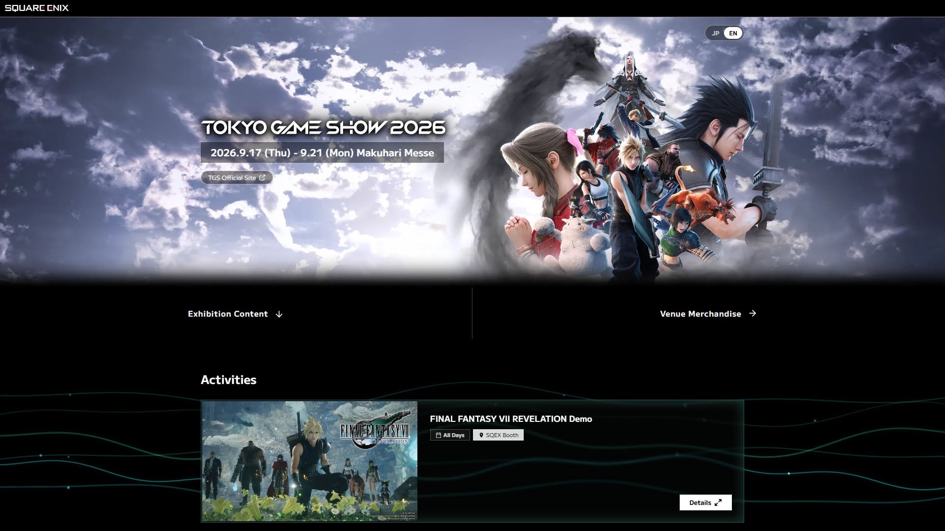Square Enix announces TGS 2026 lineup