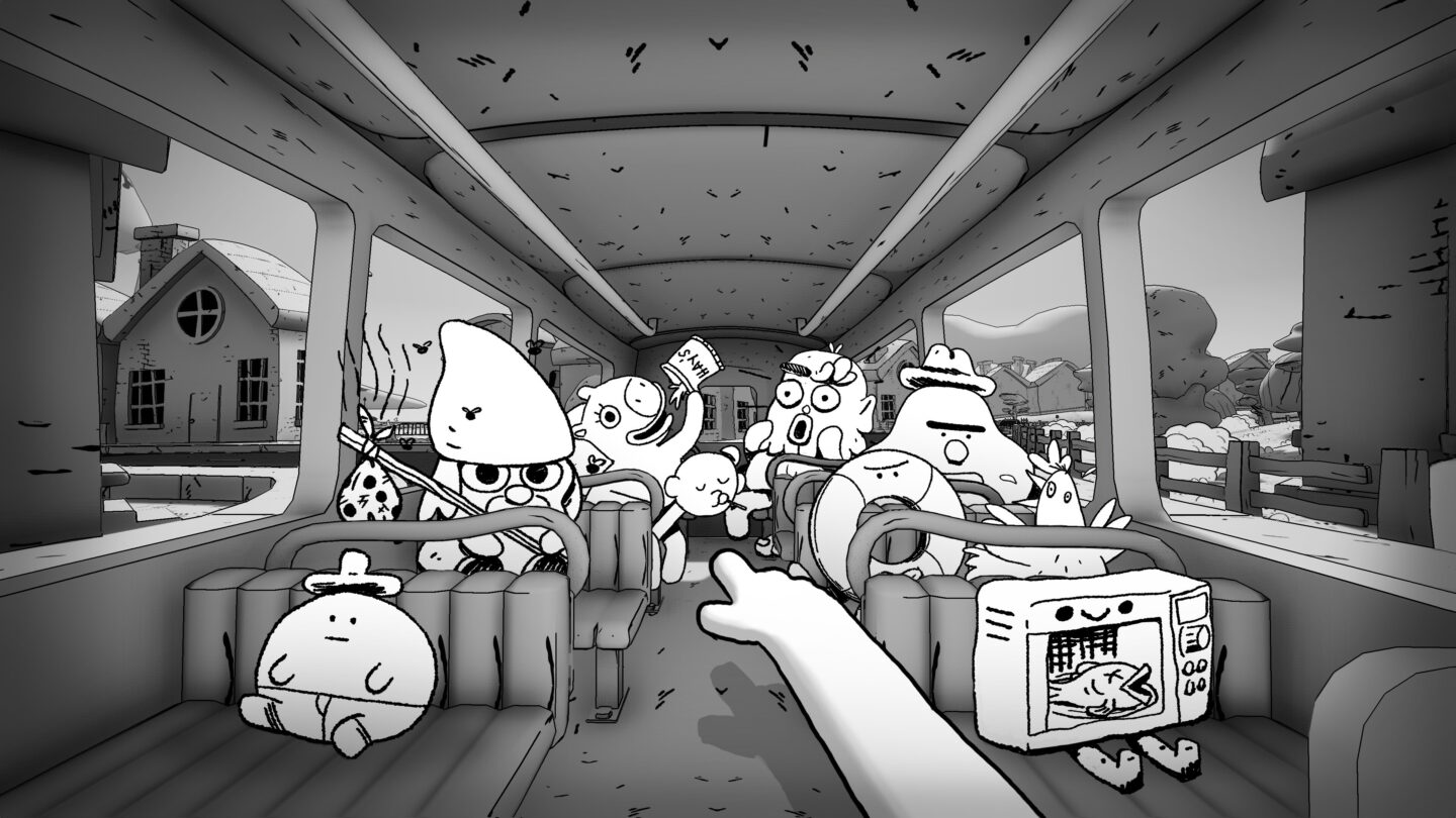 Double Fine Productions announces chaotic bus driving game Thank You ...