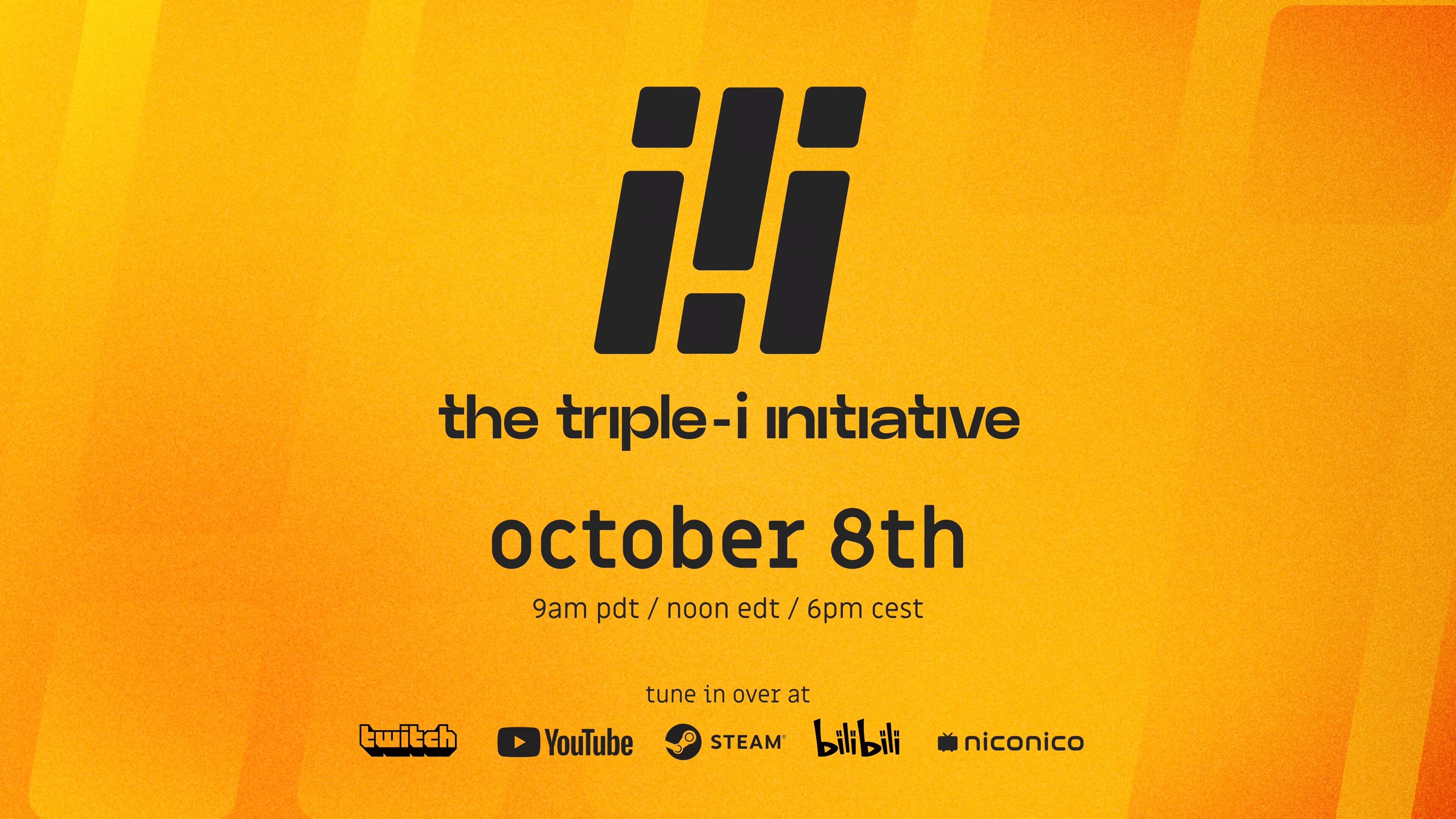 The Triple-i Initiative set for October 8