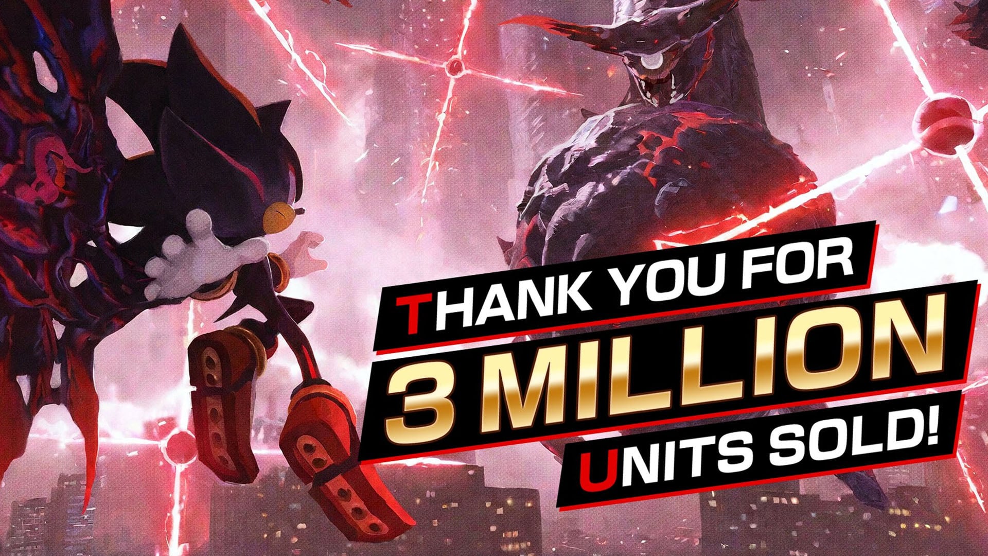 Sonic X Shadow Generations Sales Hit 3 Million [Confirmed]
